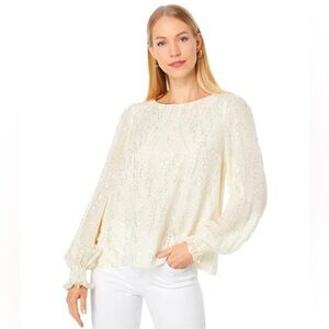 Lilly Pulitzer Idina Silk Top